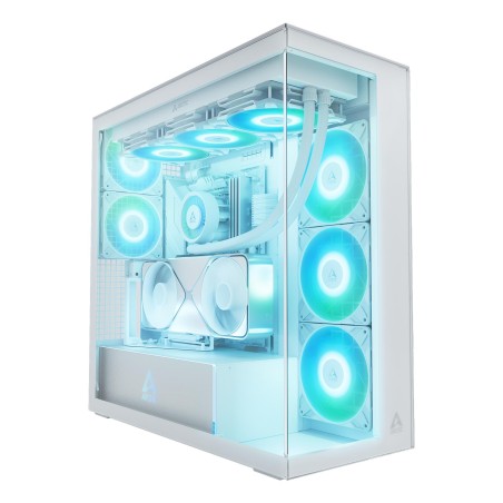 Case|ARCTIC|Xtender VG (White)|Case product features Transparent panel|Not included|Colour White|ACPCC00017A