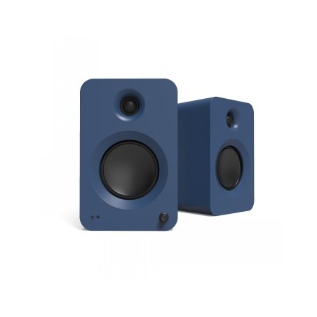 KANTO AUDIO 200W POWERED BOOKSHELF SPEAKERS WITH HDMI ARC, USB-C, AND BLUETOOTH 5.3 - MATTE BLUE, PAIR (INCL. TYPE C POWER CORD)