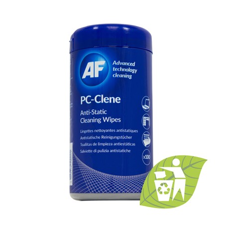 Servetėlės AF ECO PC-Clene universalios darbo vietai valyti 100psc