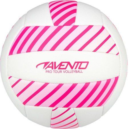 Kamuolys tinkl beach leisure AVENTO 16VF Pink/White