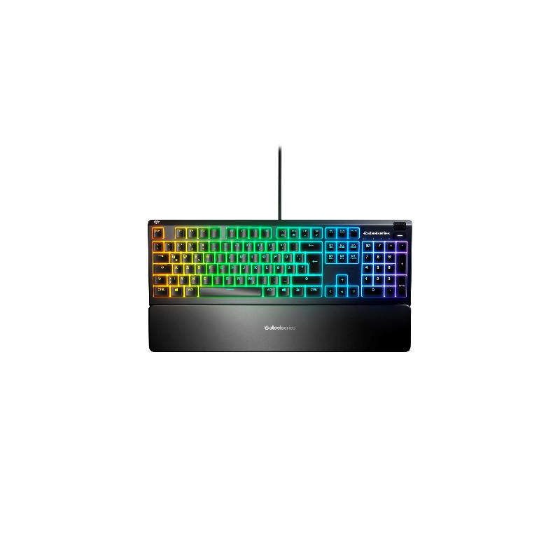 SteelSeries Apex 3 RGB - US layout keyboard