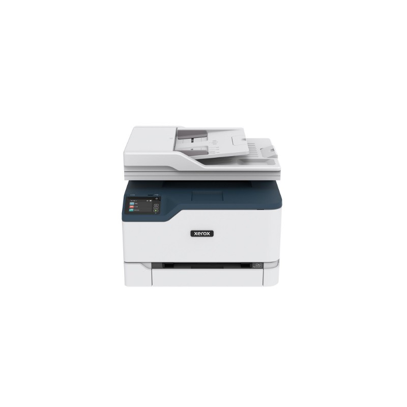 Xerox C235 A4 multifunction printer 22ppm. Duplex, network, wifi, USB, 2.4" colour touch screen, 250 sheet paper tray