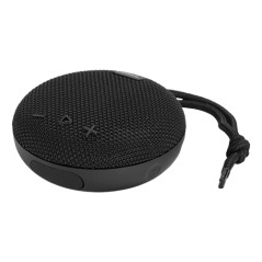 STREETZ vandeniui atsparus Bluetooth garsiakalbis, 5 W, AUX, įmontuotas mikrofonas, juodas / CM763