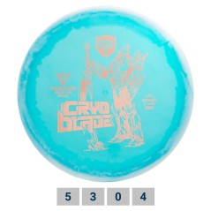 Diskgolfo diskas Midrange Driver C-LINE HORIZON MD5 Cryo Blade Gannon Buhr Light blue