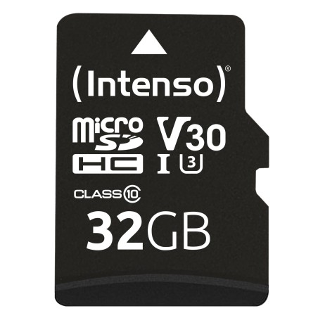 MEMORY MICRO SDHC 32GB C10/W/ADAPTER 3433480 INTENSO