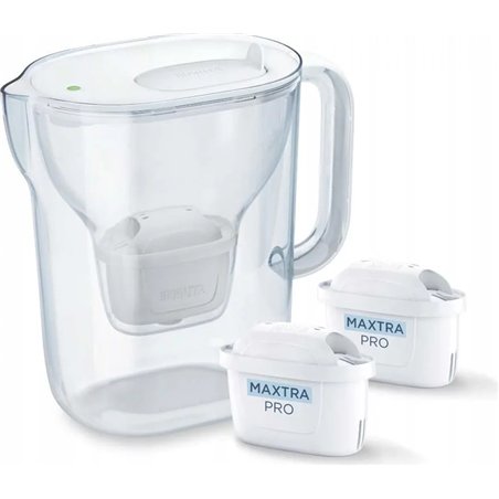 Dzbanek filtrujący Brita Style Essential+2 wkłady MaxtraPro PP (2,4l biały)