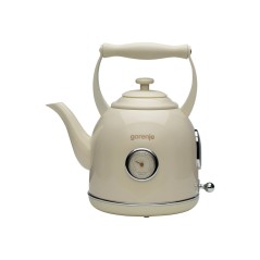 Gorenje | Kettle | K17CLIN | Electric | 2000 W | 1.7 L | Plastic/Metal | 360 rotational base | Beige