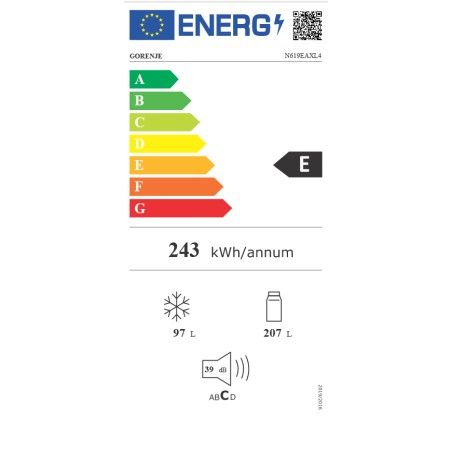 Refrigerator GORENJE N619EAXL4