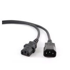 Cablexpert | PC-189 | Black | C14 coupler | C14 coupler