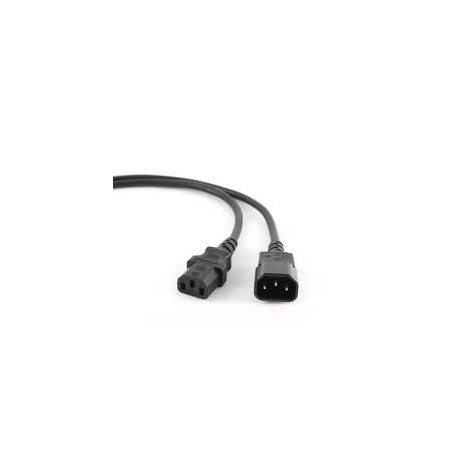 Cablexpert | PC-189 | Black | C14 coupler | C14 coupler