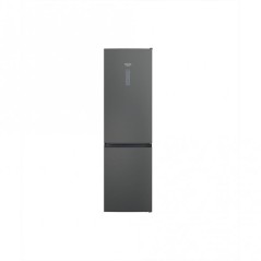 203 cm aukščio No Frost juodos/sidabro spalvos šaldytuvas Hotpoint HAFC9 TO32SK