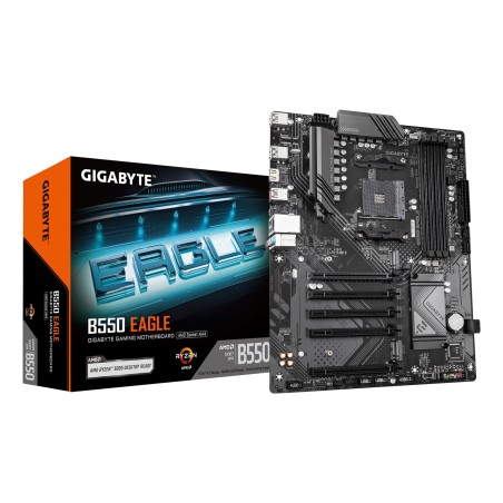 Mainboard|GIGABYTE|AMD B550|Socket AM4|ATX|RAM DDR4-SDRAM|4xSlots|2xNumber of M.2 (M) slots|B550 EAGLE|B550EAGLE1.0