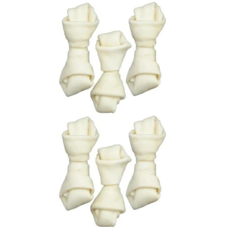 ZOLUX Knotted white bone - chew for dog - 54g