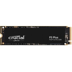 SSD|CRUCIAL|P3 Plus|500GB|M.2|PCIE|NVMe|3D NAND|Write speed 1900 MBytes/sec|Read speed 4700 MBytes/sec|TBW 110 TB|MTBF 1500000 h
