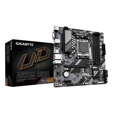 Mainboard|GIGABYTE|AMD A620|Socket AM5|micro ATX|RAM DDR5-SDRAM|4xSlots|1xPCI Express x1 slots|1xPCI Express x16 slots|1xNumber 