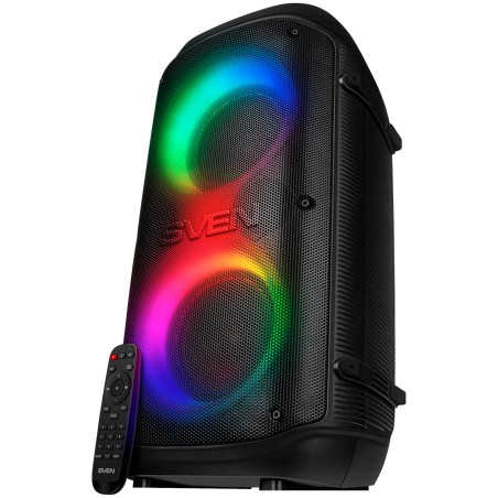 Speaker SVEN PS-800, black (100W, TWS, Bluetooth, FM, USB, microSD, LED-display, 4400mA*h)