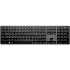 HP 975 Wireless Backlit Keyboard - Multi-Device, Dual-Mode, Programmable - Black - US ENG