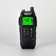 President Randy III Plus ASC AM/FM CB Portable Radio Black
