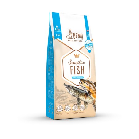 BEMO Sensitive Fish Small/Medium Mono - dry dog food - 3kg
