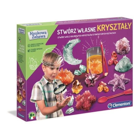 Clementoni Set Create Your Own Crystals