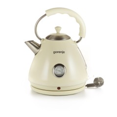 Gorenje | Kettle | K17CLI | Standard | 2200 W | 1.7 L | Plastic/Metal | 360 rotational base | Cream