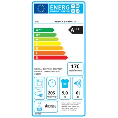 Džiovyklė AEG TR9396CE