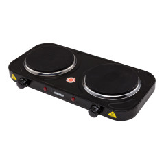 Mesko | Electric stove | MS 6509 | Number of burners/cooking zones 2 | Electric | Black