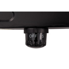 Mesko | Electric stove | MS 6509 | Number of burners/cooking zones 2 | Electric | Black