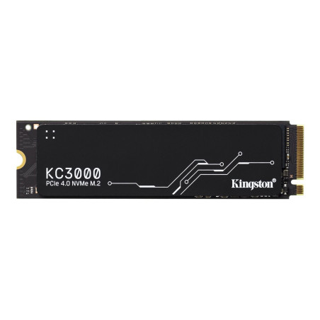Kingston | SSD | KC3000 | 1024 GB | SSD form factor M.2 2280 | Solid-state drive interface PCIe 4.0 NVMe M.2 | Read speed 7000 M