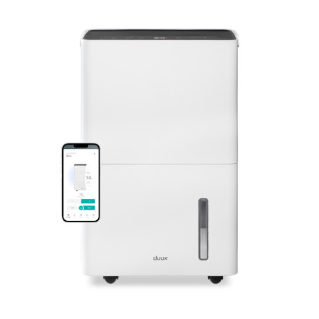 Duux | Smart Dehumidifier | Bora | Suitable for rooms up to 50 m | Water tank capacity 4 L | White
