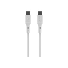 Fixed | Liquid Silicone Cable USB-C/USB-C, 2m, 60W | FIXDLS-CC2-WH