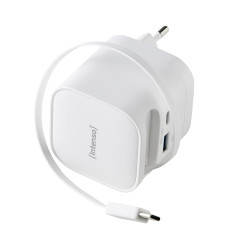 POWER ADAPTER 1XUSB-A/1XUSB-C/BLACK 7806522 INTENSO
