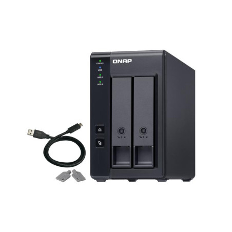 DAS ENCLOSURE 2BAY USB-C/TR-002 QNAP