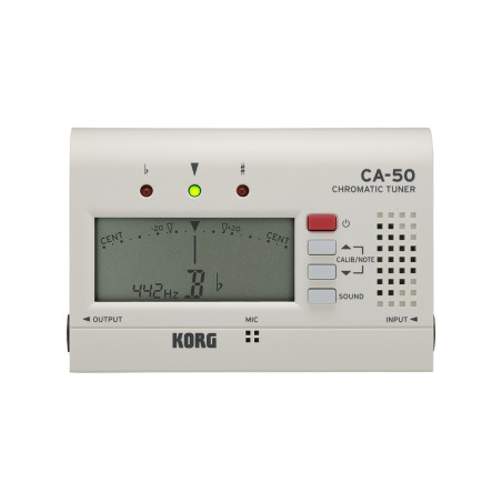 Korg CA-50 - chromatic tuner, white