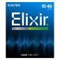 Elixir 19052 Optiweb Light - electric guitar strings (10 46)