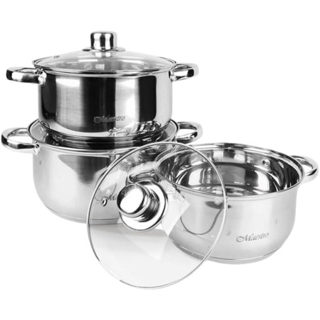 MAESTRO MR-2020-6M Cookware set 6 pieces