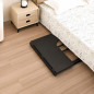 Maclean Folding Desk, Black, Mobile, 100x65 cm, max. 50 kg, Corner, L-Shaped, MC-1250 L/B