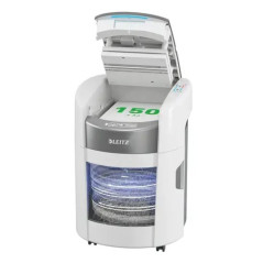Leitz IQ Optimax AutoFeed 150 80380000 paper shredder, P4, 150 sheets, 15-litre waste bin