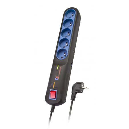 LESTAR 1966002822 Black, Grey 5 AC outlet(s) 2.5 m