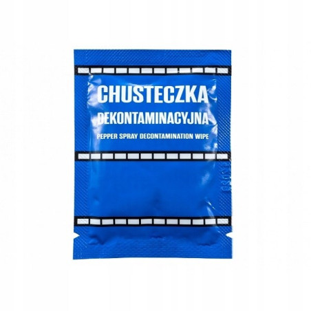 High-concentration pepper gas neutralisation wipe