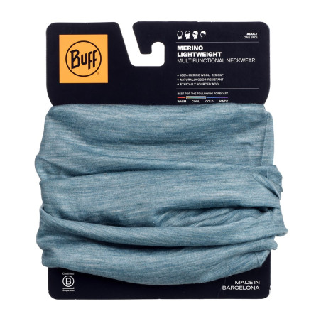 Buff Solid Pool Neckwear Blue