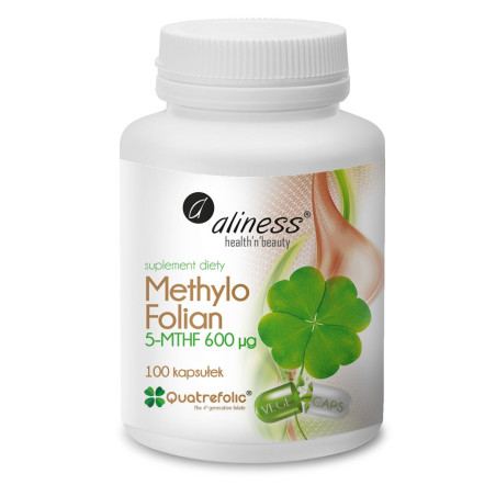 ALINESS Methylo Folian 5-mthf 600 μg dietary supplement 100 capsules
