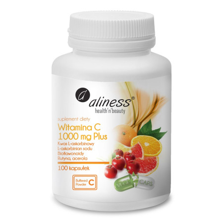 ALINESS Vitamin C 1000 mg Plus dietary supplement 100 capsules