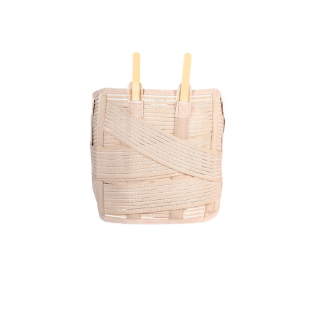 Lumbosacral Support Belt with Tightening Straps Lumbo O-1431/XL REHAFUND, Beige