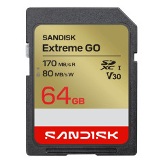 SanDisk Extreme GO 64 GB SDXC UHS-I