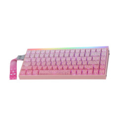 HERO84 HE PINK+Gradient+Contour Dragon King RGB AULA gasket keyboard