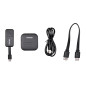 UNITEK V1184A01 AV extender AV transmitter & receiver Black