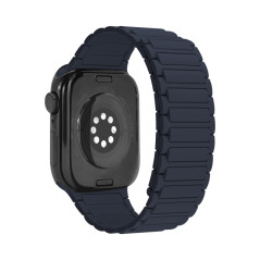 Mobilize Silicon Watch Band - Magnetic - for Apple 42/44/45/49mm - Blue