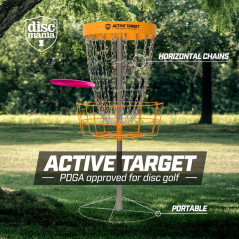 Diskgolfo taikinys DISCMANIA Active kilnojamas