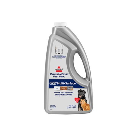 Bissell | CrossWave Pet Pro Oxy Multi-surface formula Cleaning Solution, 2 L